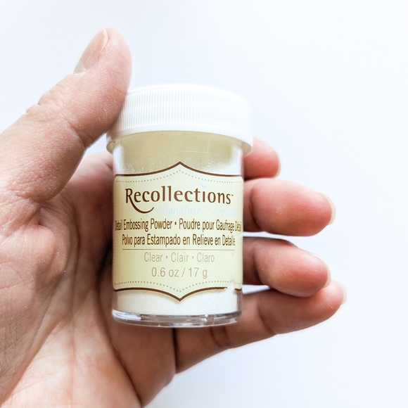 SET Embossing Heat Tool with Embossing Powders - Picture 11 of 11